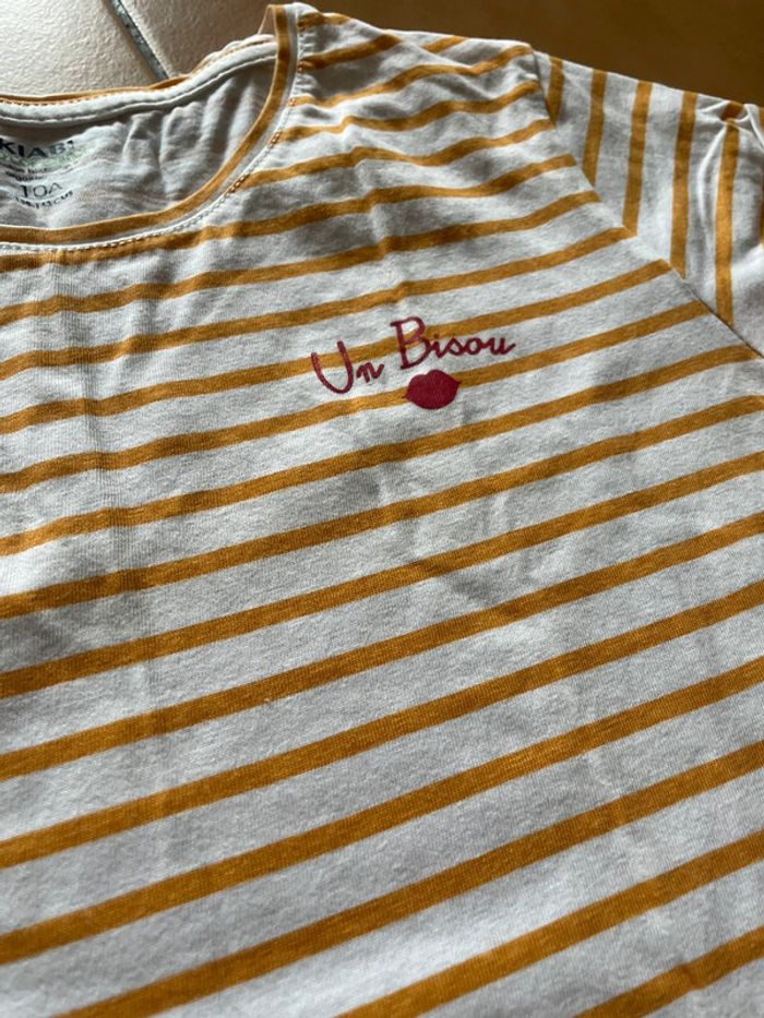 Lot t shirts fille 10 ans - photo numéro 7
