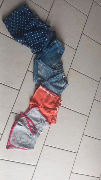 Lot de 5 shirts fille tbe 6 ans
