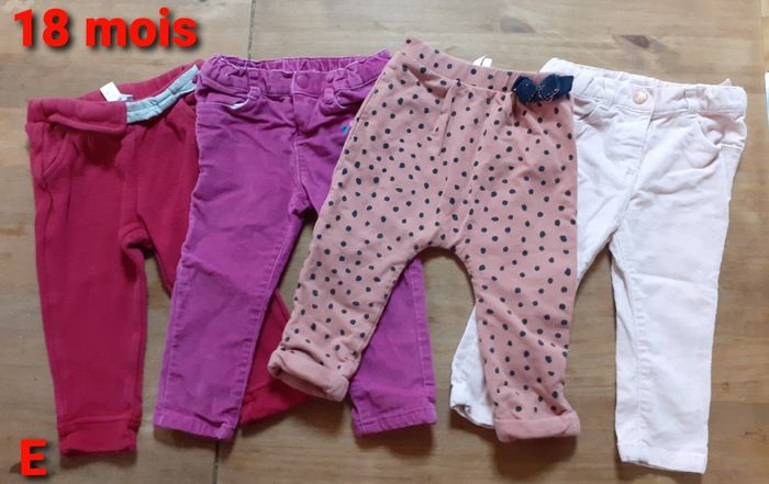 Pantalons 18 mois