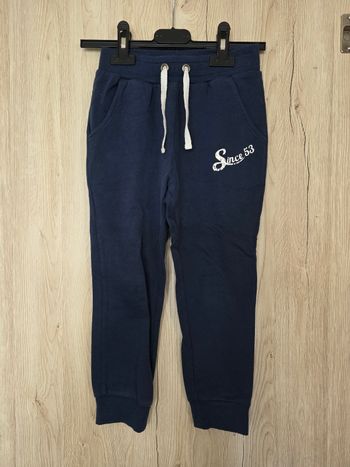 BAS DE JOGGING GARÇON BLEU MARINE 5ANS MARQUE TISSAIA