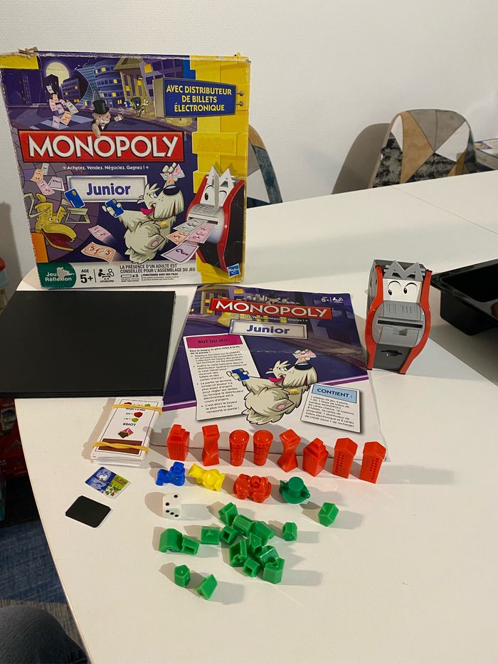 Monopoly junior distributeur électronique - photo numéro 3
