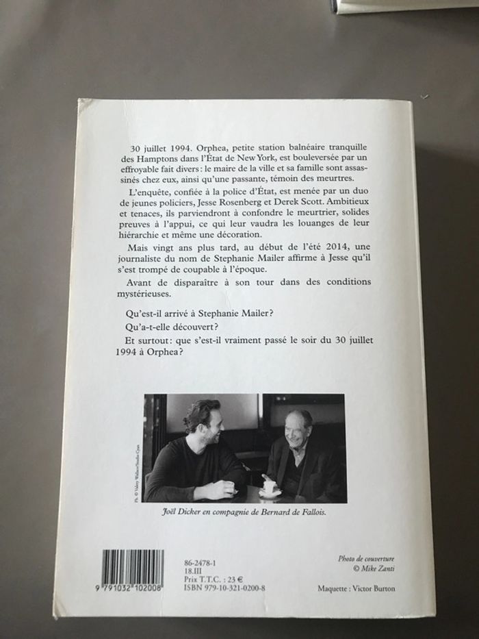 Livre La disparition de Stéphanie Mailer - photo numéro 2