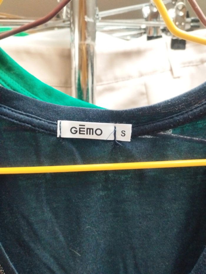 Top bleu marine Gémo taille S - photo numéro 3