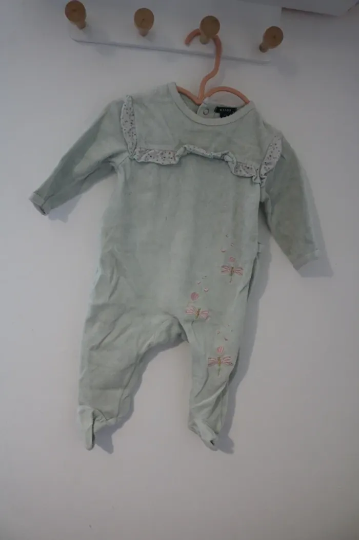 Lot pyjamas hiver fille 6 mois - photo numéro 5