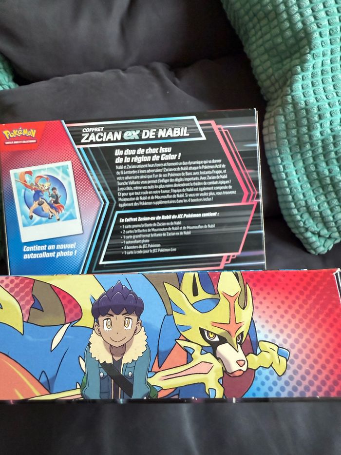 Lot coffret Pokémon zacian ex de Nabil - photo numéro 5