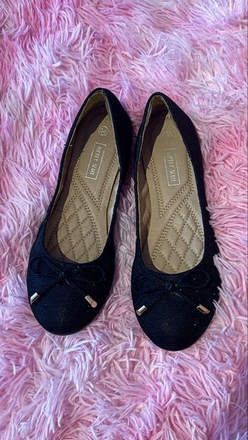 Ballerines noires scintillantes Merry Scott - Taille 38