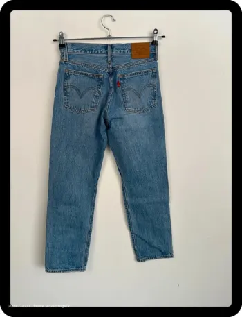 Jean Levi's Premium Femme Bleu | Wedgie | Taille W25 L26 FR34 | Très Bon État | BP17