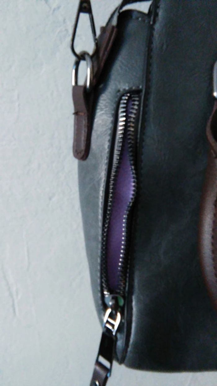 Sac à main gris - photo numéro 4