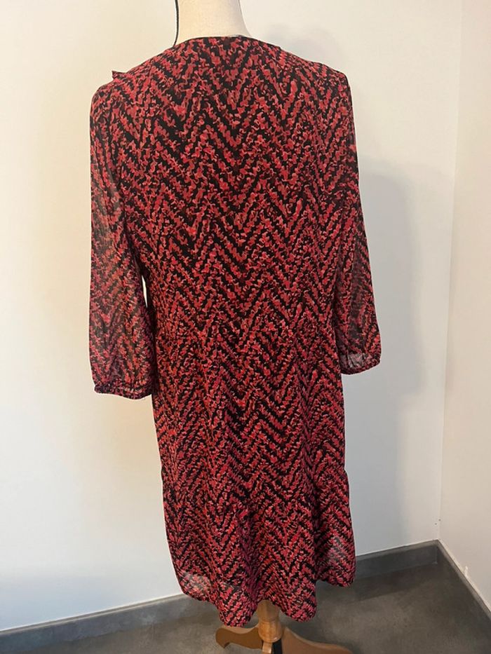 Robe esmara rouge et noire - photo numéro 4