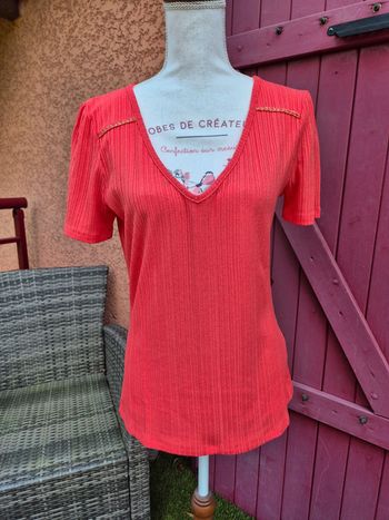 Tee-shirt à manches courtes pour femme T. M