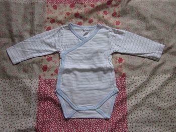 Body croisé manches longues 6 mois