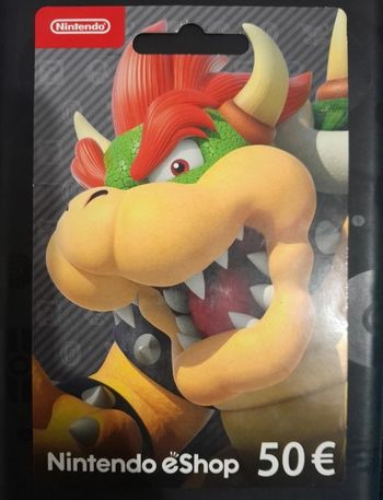 Carte Nintendo eshop
