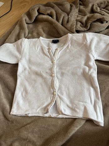 Gillet blanc