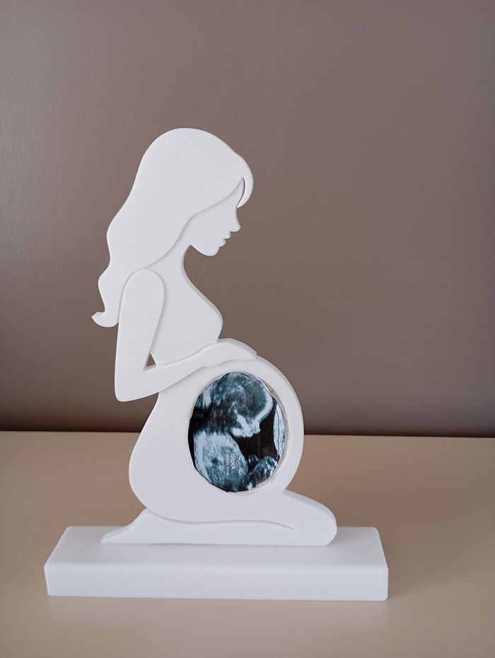 Cadre photo grossesse