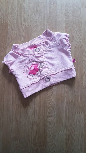 Gilet court sans manches Barbie 5 ans