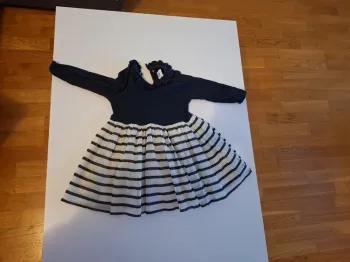 Robe manche longue 12 mois