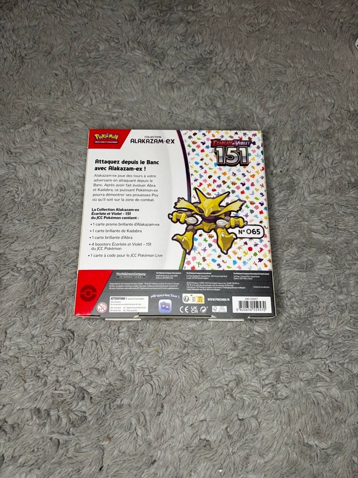 Coffret Alakazam 151 x 1 - photo numéro 3