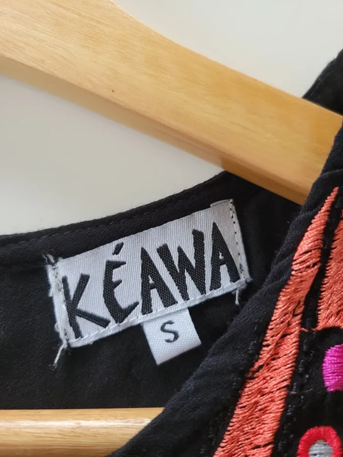 Blouse Keawa noire - Taille S - photo numéro 2