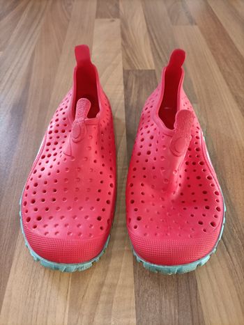 Chaussures aquatiques rose et turquoise 29/30 nabaiji