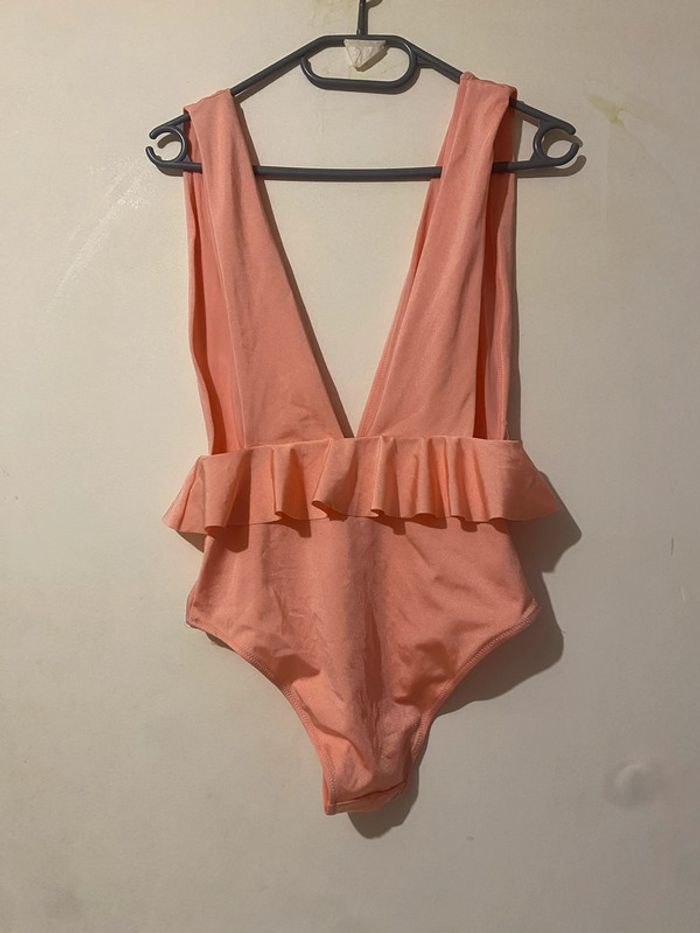 Maillot de bain rose une pièce - photo numéro 5