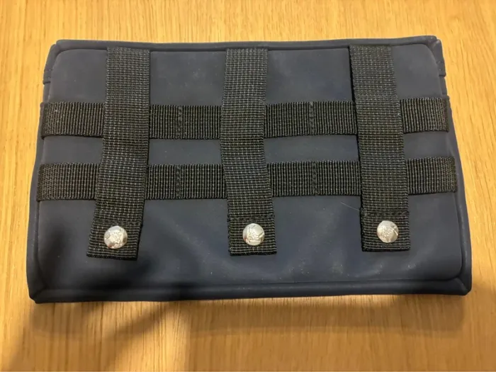 Pochette cabaia bleu marine - photo numéro 2