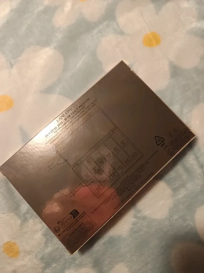 Palette rose gold Lancôme holiday 2024 - photo numéro 2