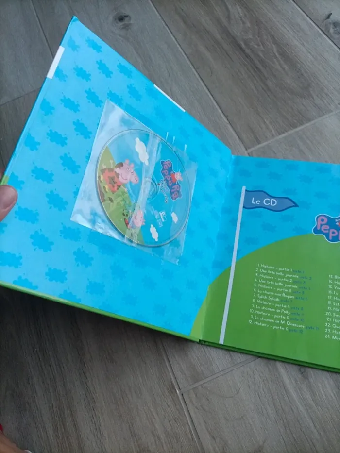 Livre CD Peppa pig Le grand splash - photo numéro 8