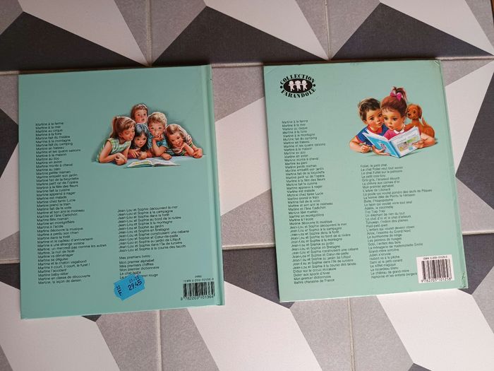 Lot de 2 livres Martine Collection Farandole 1986 - photo numéro 2