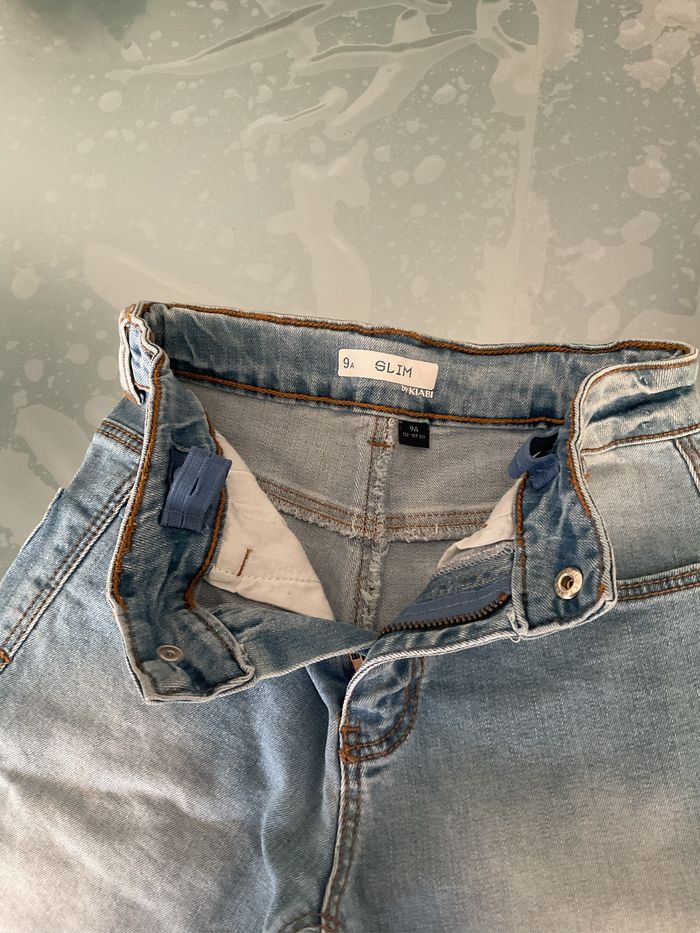 Short en jean slim 9 ans Kiabi - photo numéro 3