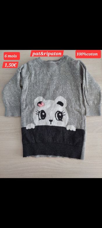 Robe Pat&ripaton fille 6mois 