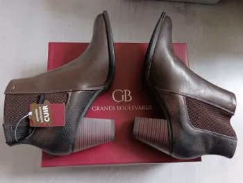 Bottines Grands boulevards pointure 40 Neuves