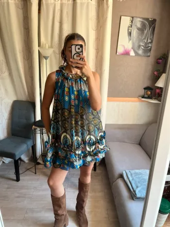 Robe tulipe Molly Bracken vintage bohème champêtre country western