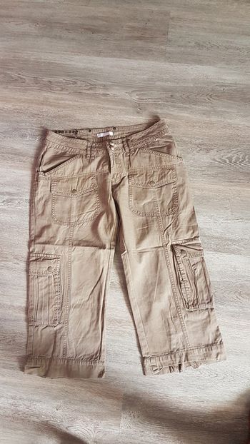 Pantacourt promod 38 beige