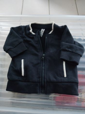 Veste zippée 3 mois