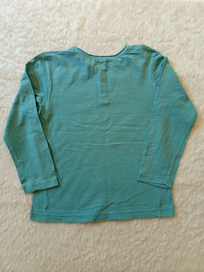T-shirt manches longues col tunisien TAO en 6 ans - photo numéro 5