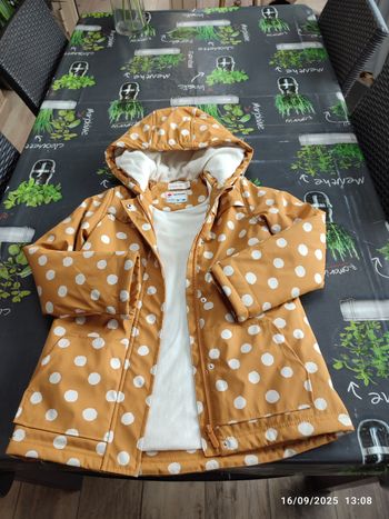 Veste imperméable fille orchestra 140cm 10ans