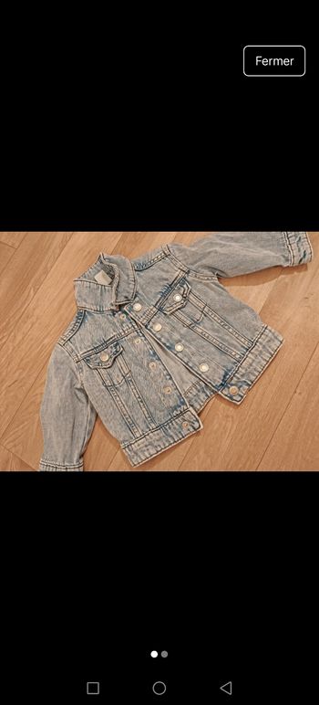 Veste en jean neuve
