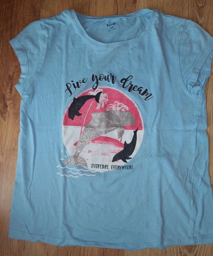 Tee shirt fille T : 10 ans