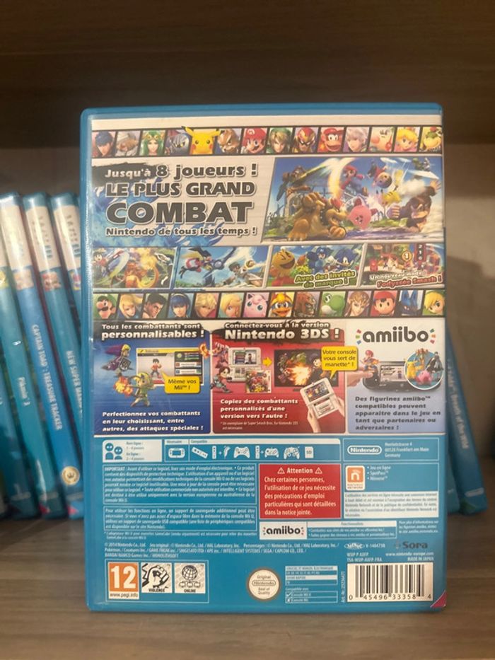 Super smash bros jeu Wii u Mario - photo numéro 3