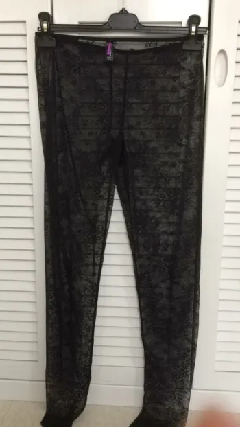 Legging dentelle