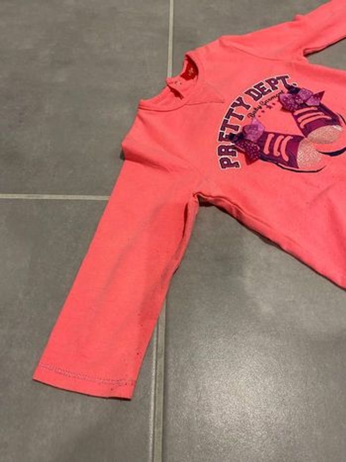 Tee shirt manches longues 9 mois - photo numéro 2