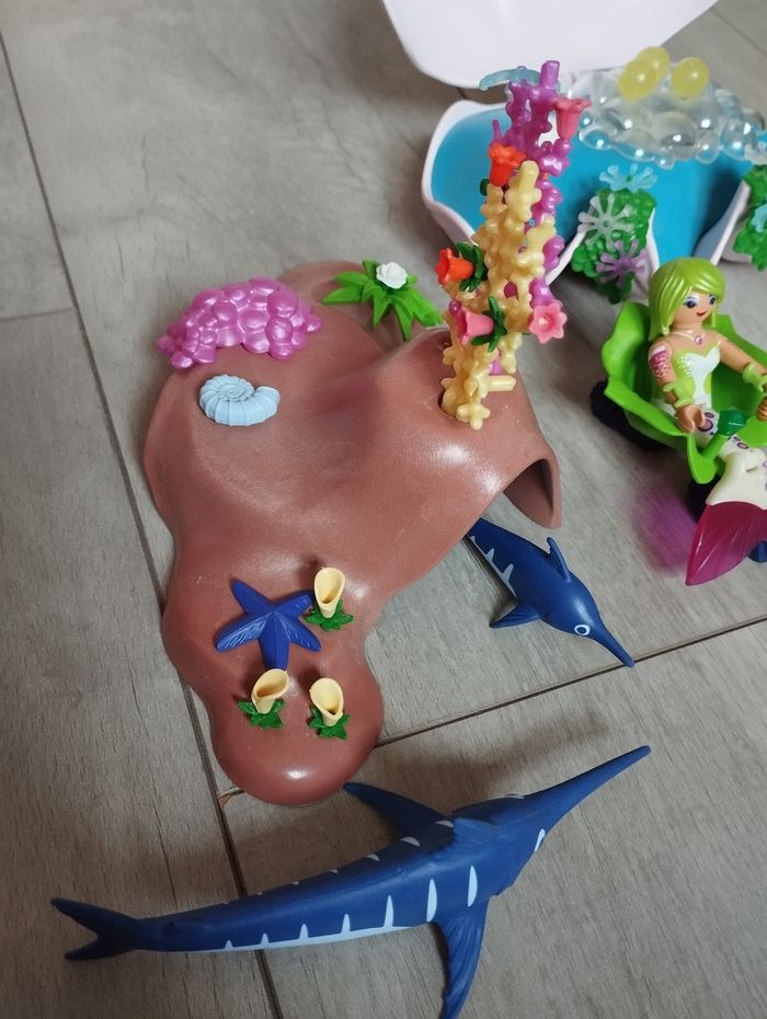 Playmobil sirènes et coquillage lumineux - photo numéro 4