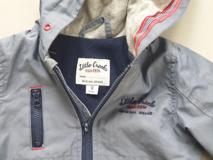 1 blouson mi saison 9 mois marque CREEKS - photo numéro 2