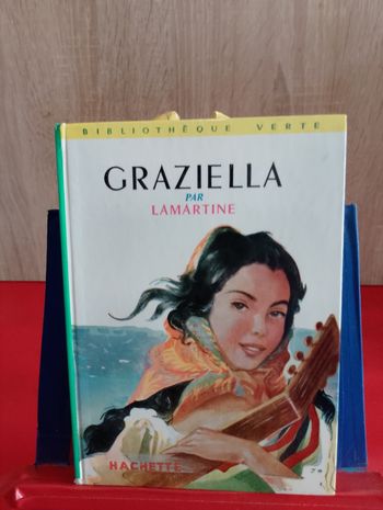 Graziella - Alphonse de Lamartine, n° 117, 1969, bibliothèque verte