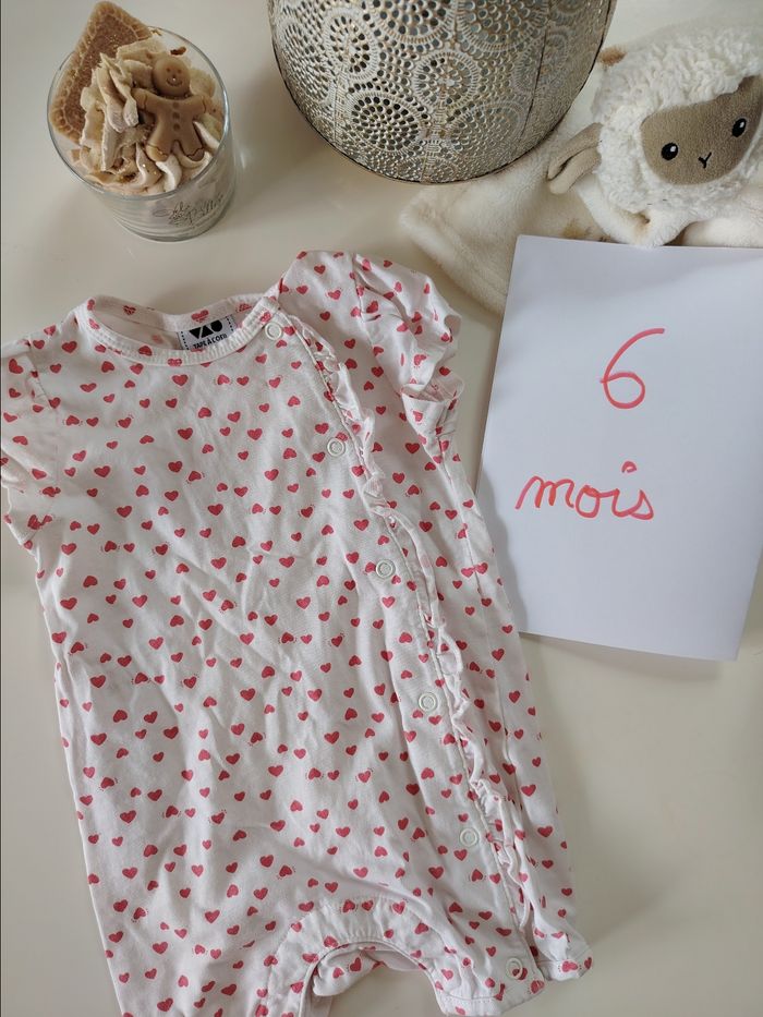 Combishort Obaïbi petits cœurs