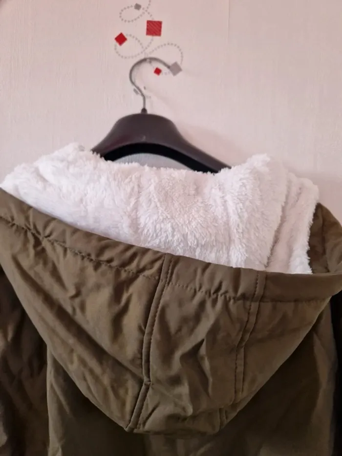 🤗 Magnifique manteau femme kaki T.XL neuf - photo numéro 5