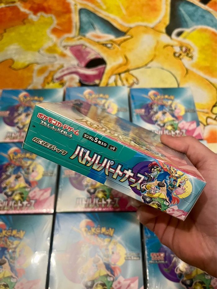 Pokemon TCG Battle Partners Booster Box + Random Pack Display Sv9 - photo numéro 4