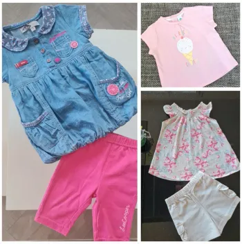 ● 12 mois ● Lot ensembles + Tee-shirt