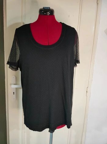 T shirt manches voile