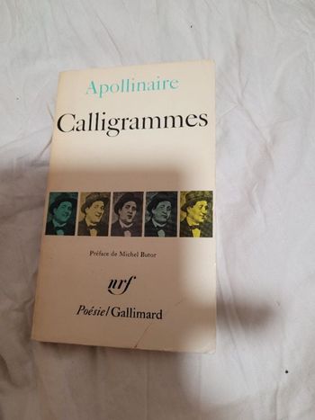Calligrammes Apollinaire